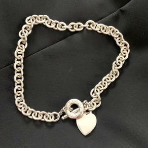 Tiffany & Co. Return to Tiffany heart toggle necklace.